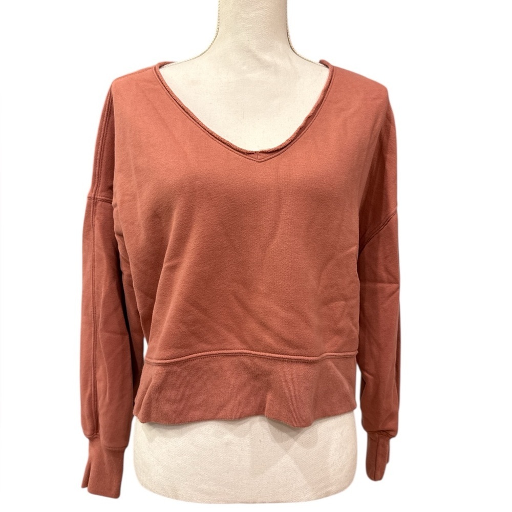 Abercrombie & Fitch  Crop Sweater Pink Women’s Oversized